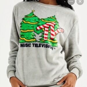 MTV gray sweatshirt NEW